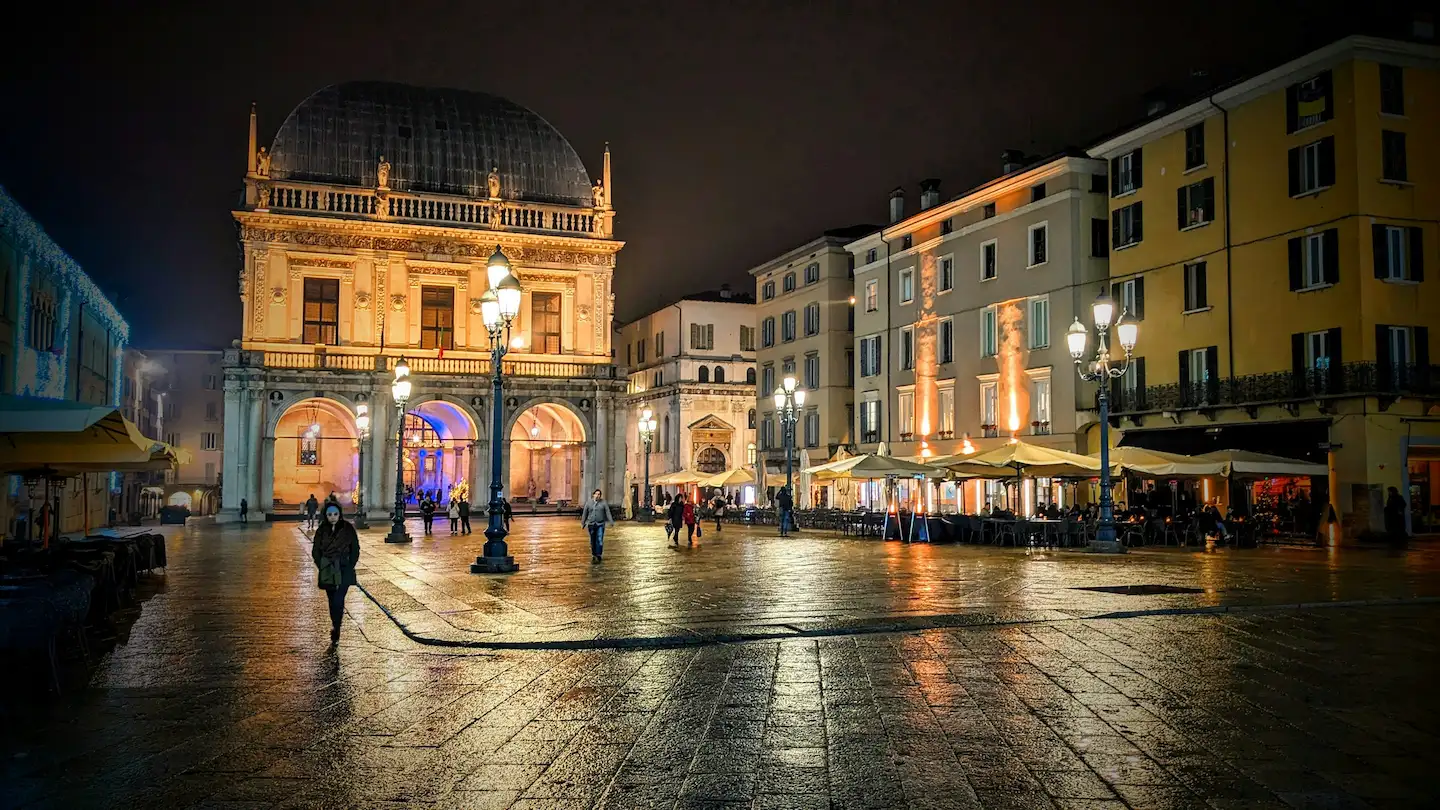 Vista di Brescia